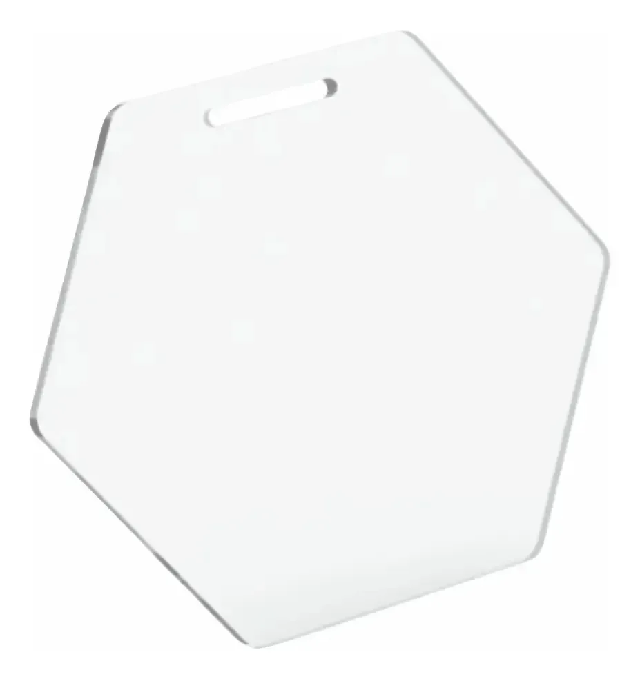 Medalha Exagonal Kit Com 50unid