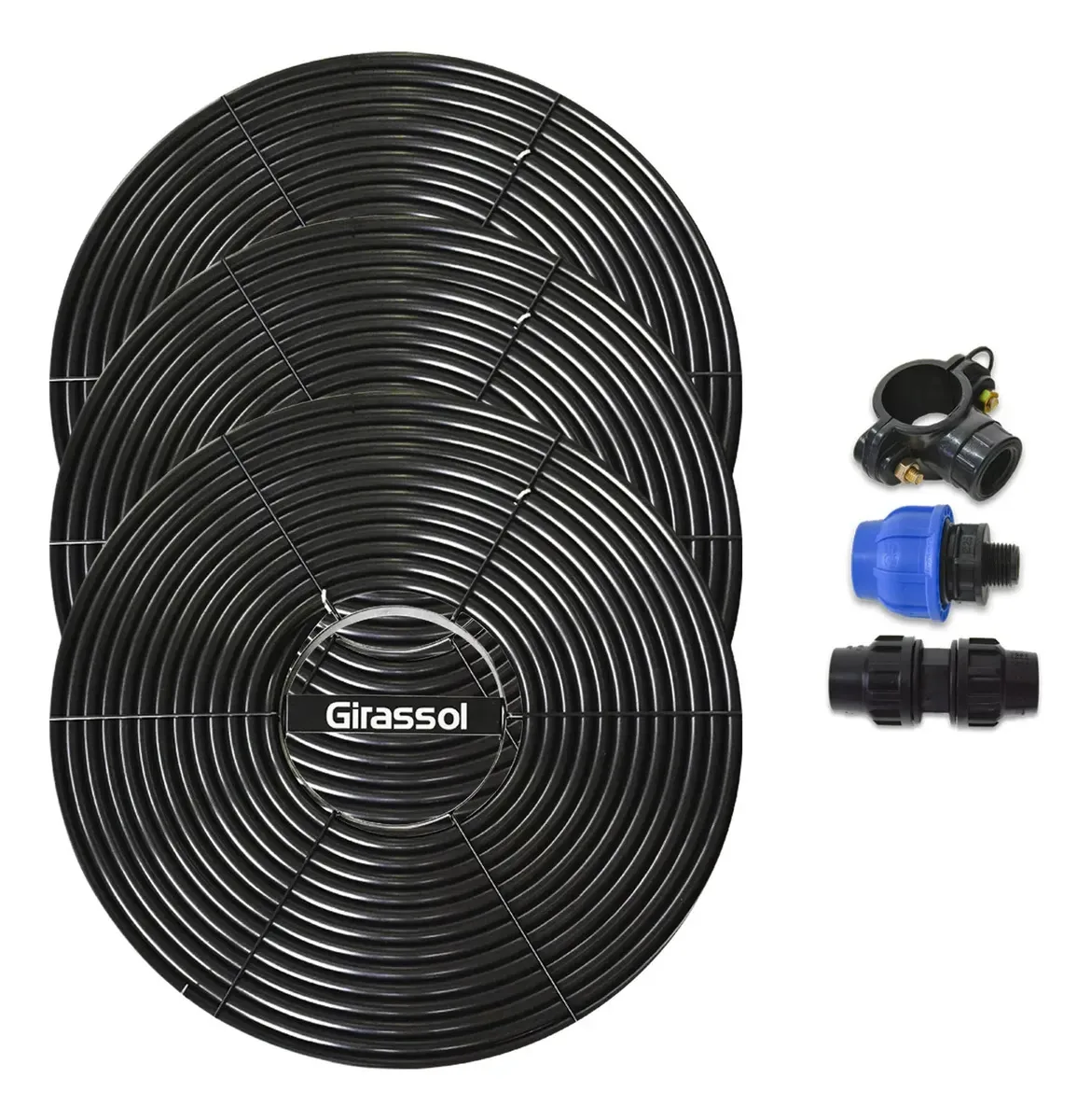 Aquecedor Coletor Solar Girassol Piscinas 12 Mil Litros 50mm