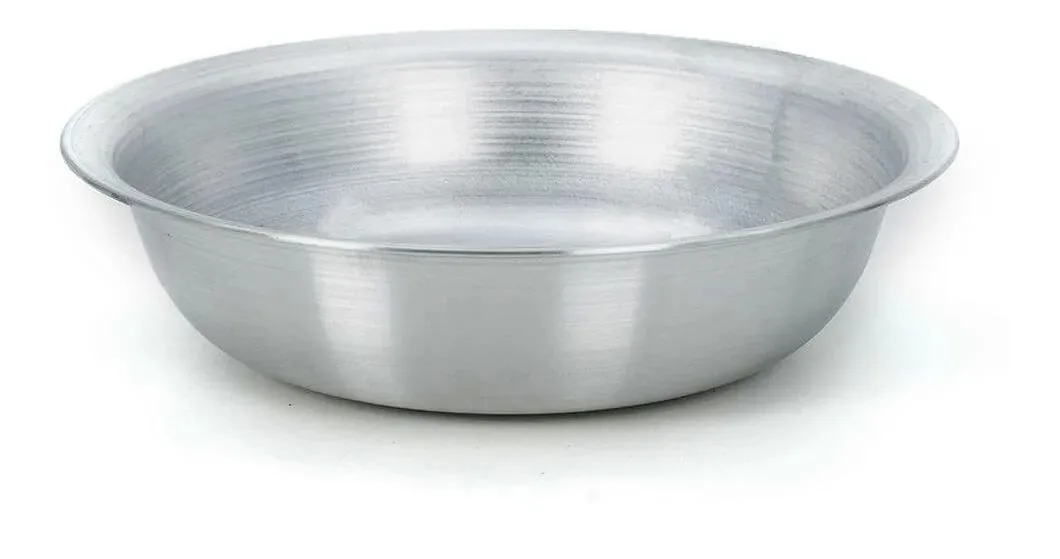 Bacia Multiuso 30 Cm - Aluminio Banho Pet Shop 2.5l Cuba