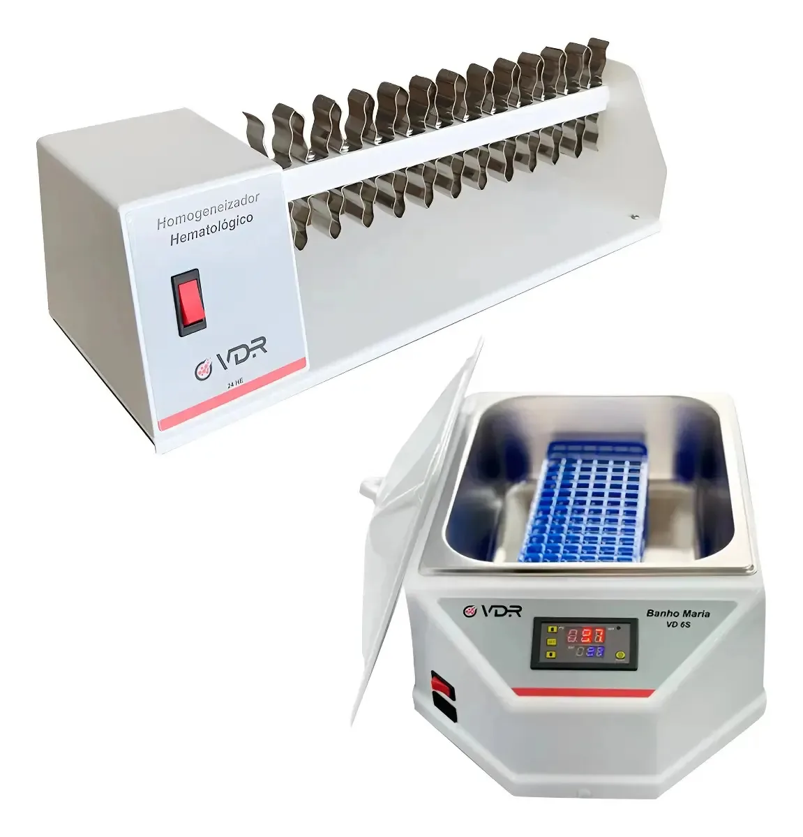 Banho Maria Laboratorio E Homogeneizador Sangue 220volts