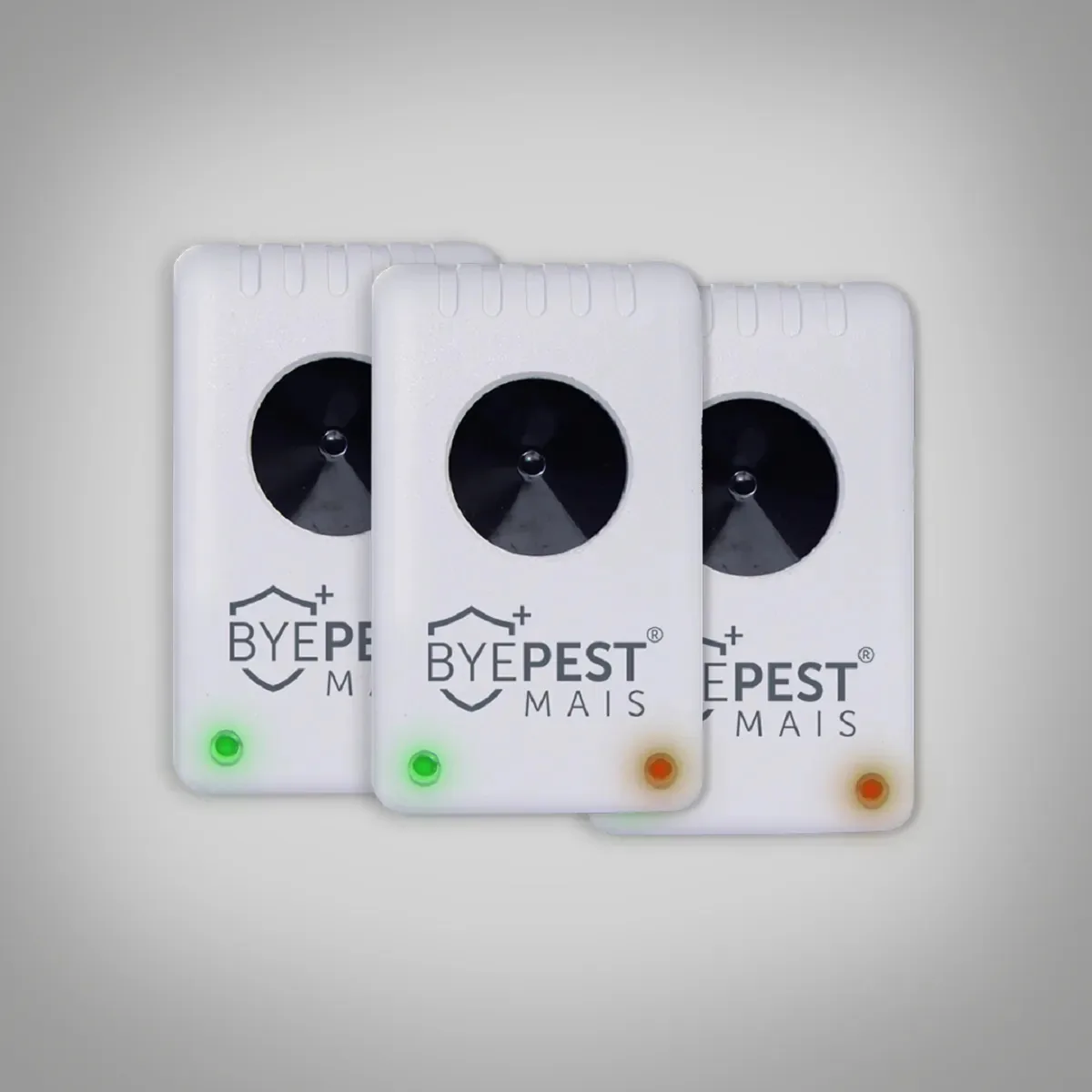 Kit 03 Repelente Ultrassônico Espanta Morcego Rato Pombo