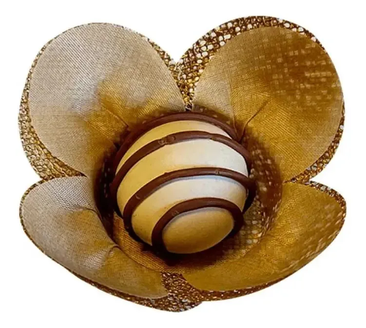 100 Forminhas Doces Modelo Tulipa Casamento Aniversário Cor Dourado