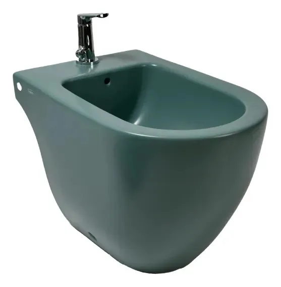 Bidê Ferrum Fontana Boa1j-VO de 1 furo verde oliva verde oliva