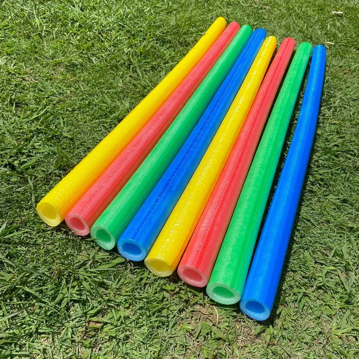 Isotubo Blindado Val Brinquedos 130 cm para Cama Elástica (Kit com 8 Unidades)