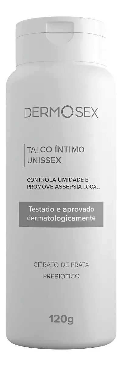 Talco Intimo Feminino E Masculino Controla Umidade E Odores