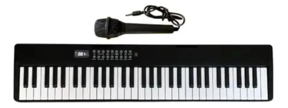 Teclado Dvx700 Dobrável C/ Tecla Sensitiva Usb + Microfone