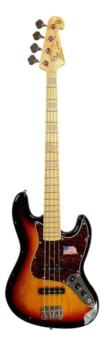 Contrabaixo Sx 4 Cordas Em Ash Sjb75 - Sunburst