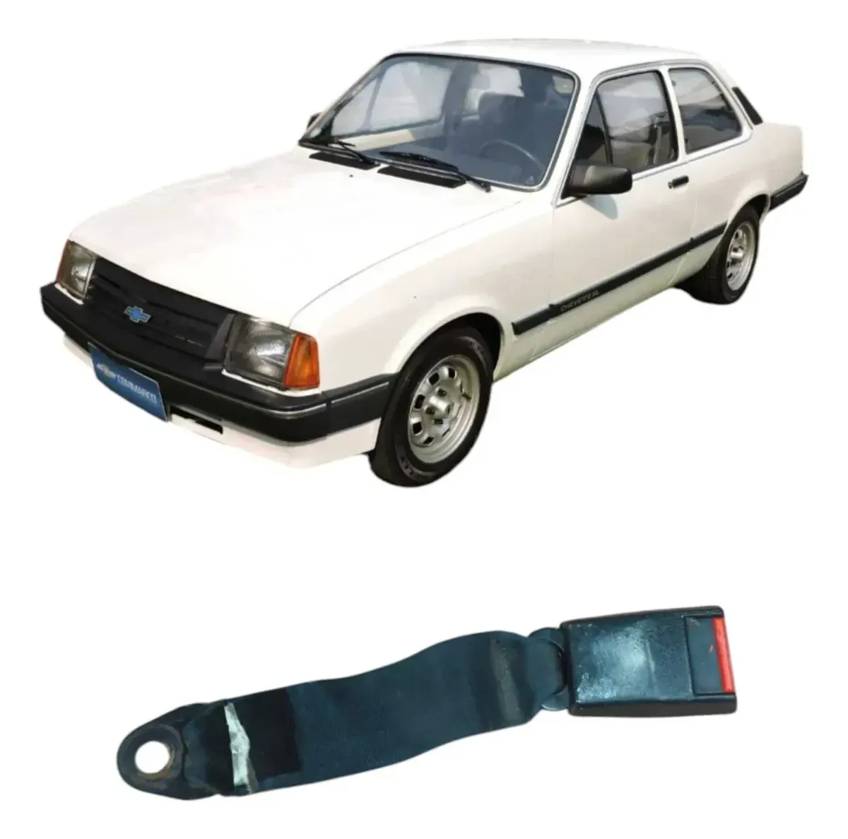 Cinto Segurança Traseiro Central Chevette 1989 1.6 2p