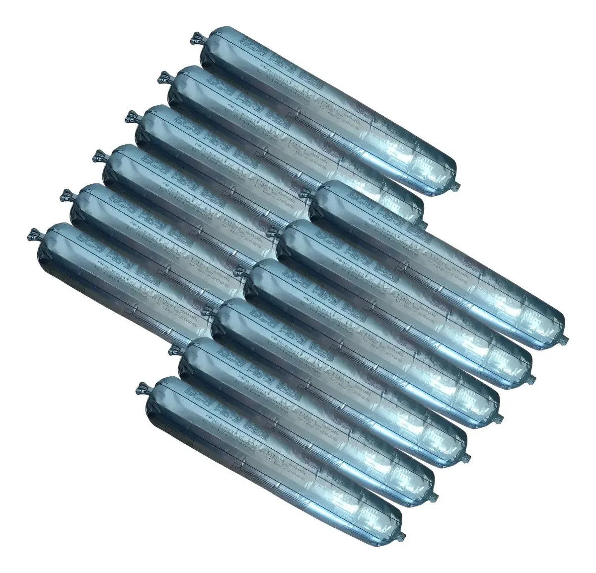 12 Adesivo Pu 40 Construcao Sache 800g Ultra Selantes Cor Cinza