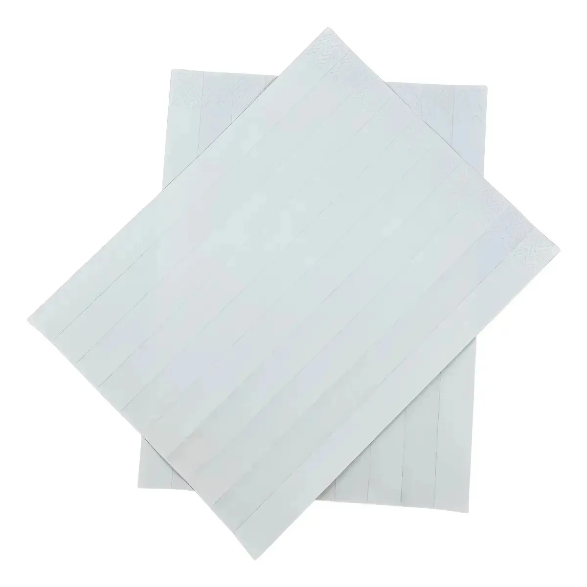 1.000 Pulseira De Identificação Para Impressão Jato De Tinta Cor Branco