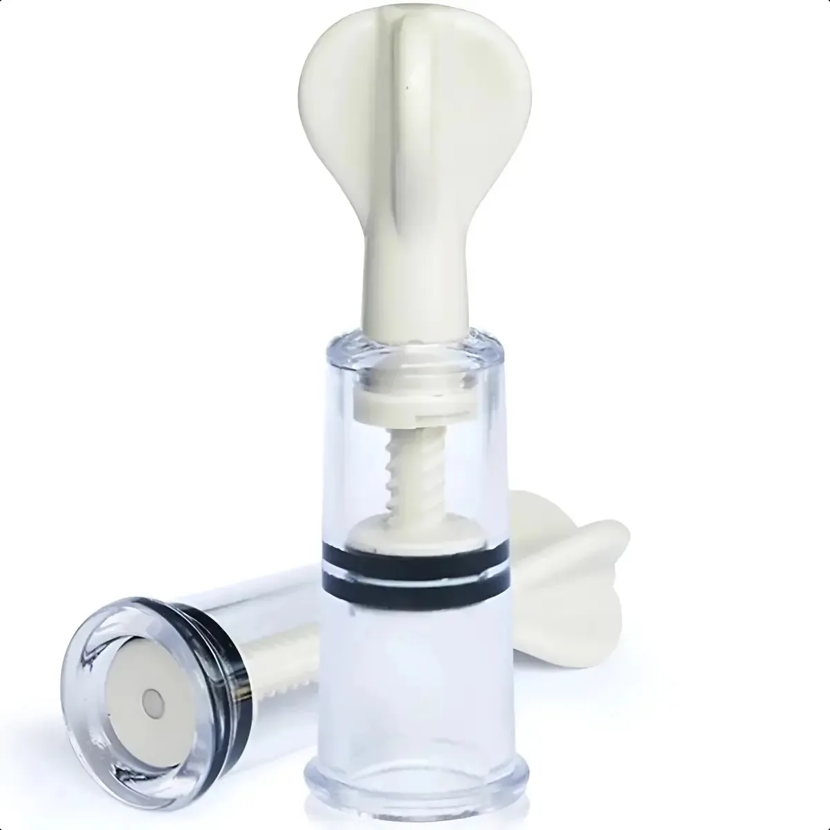 Kit Estimulador Para Mamilos Seios Sucção Fetiche Sado Bdsm Transparente