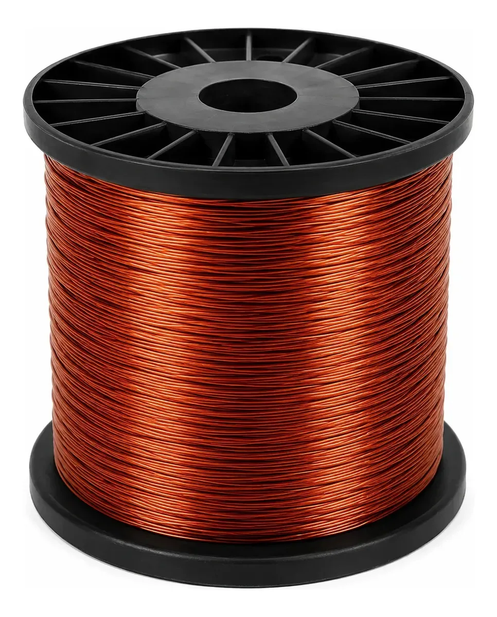 Fio de Cobre Esmaltado Corfio de 1 Kg para Enrolamentos Elétricos