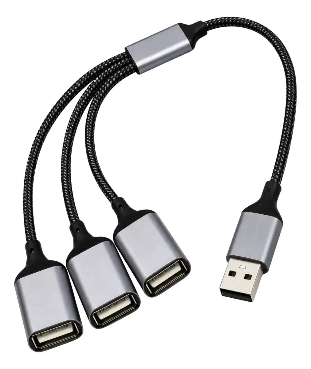 Hub USB Imagine Cases Hub Usb-A 3in1 cinza