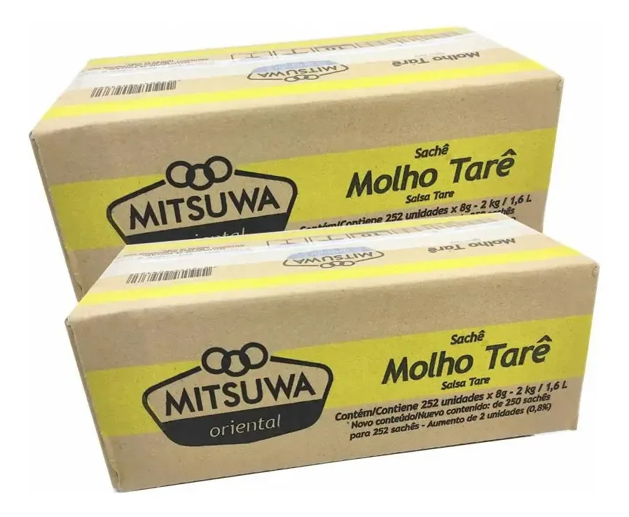 504 Molhos Tarê Sachê Mitsuwa P/ Hot Roll 2cx
