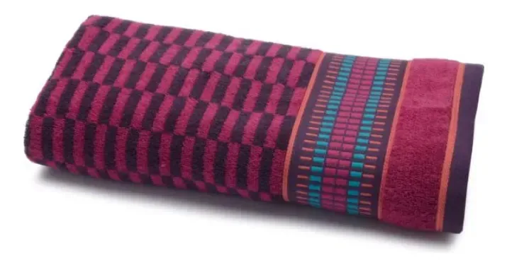 Conjunto de toalhas e toalhas Rainbow 450 gr/m2 Jacquard 100% ALG. Denis Bordo