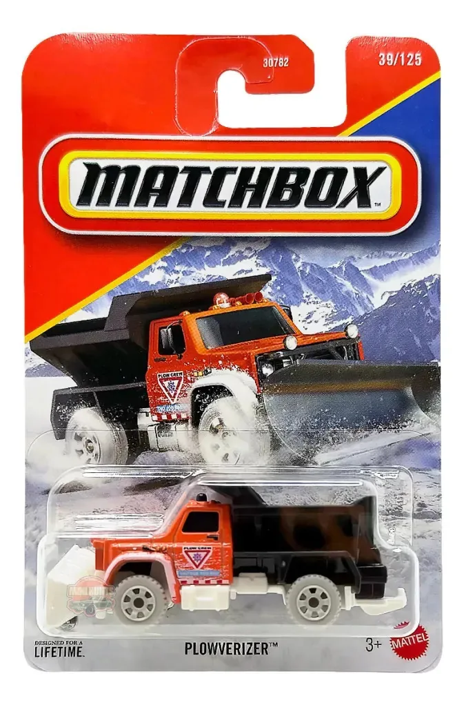 Carro/Caminhonete em miniatura Mattel J10 Stepside 1:64 laranja