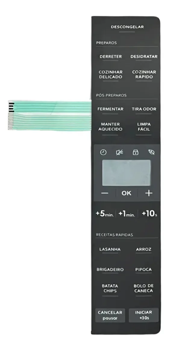 Membrana Micro-ondas Compatível Com Electrolux Me34s Me36s