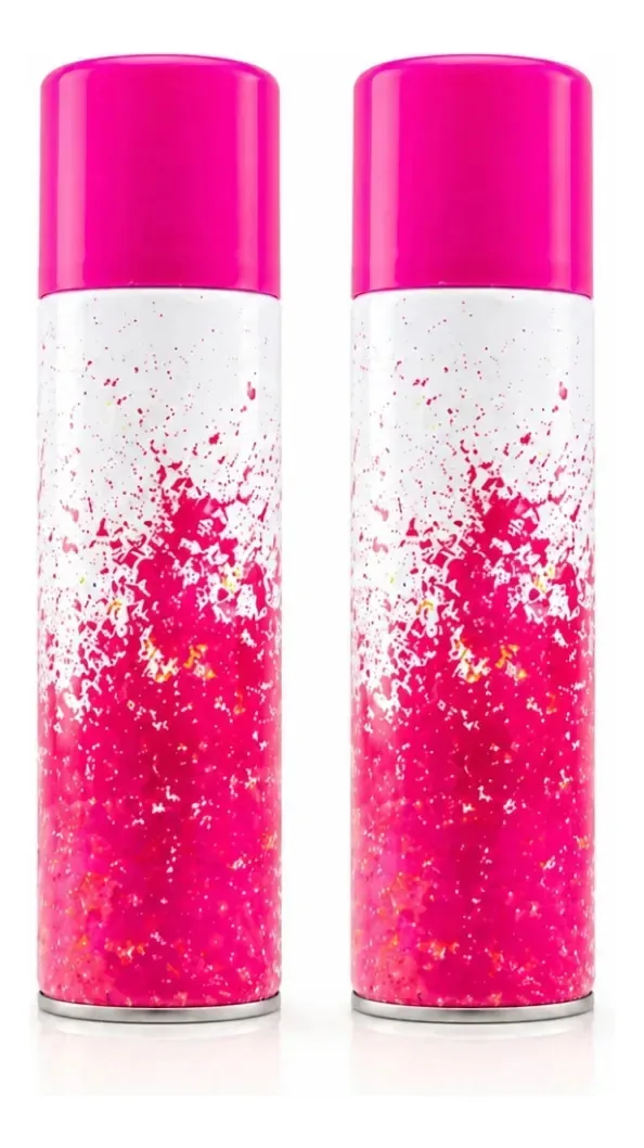 2 Spray Giz Spray Lavavel Para Arte E Eventos Vidro Chao Rosa