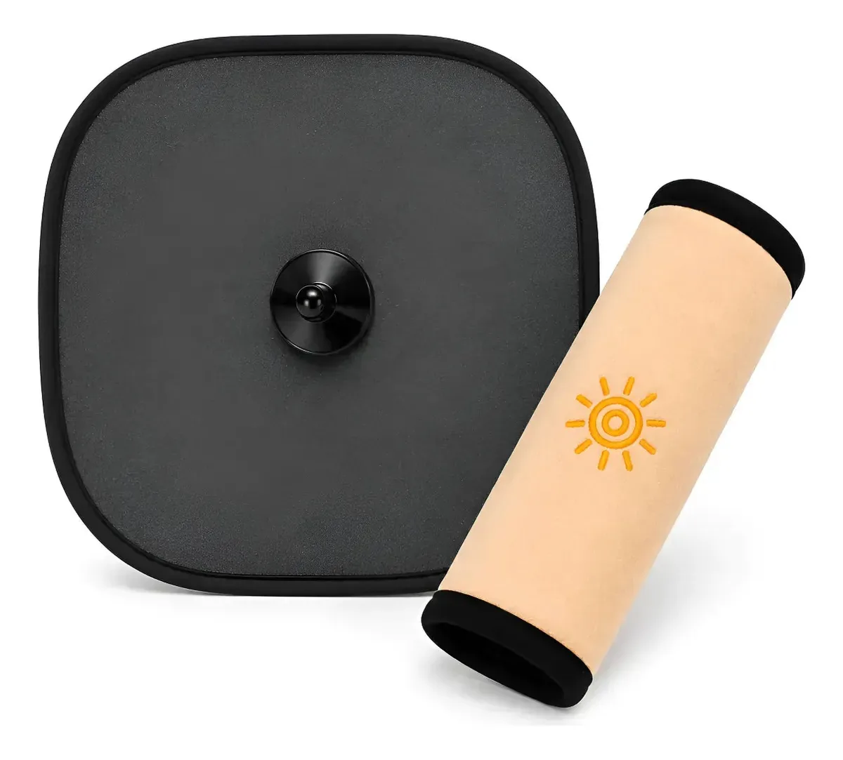Almofada Proteção Veícular+ Protetor Janela Automotivo Rosa