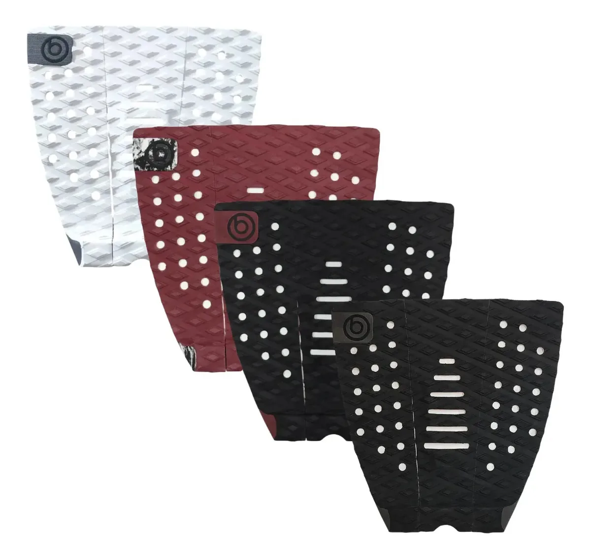 Deck Antiderrapante Samuel Pupo Cola 3m Prancha Grip Bullys Vermelho