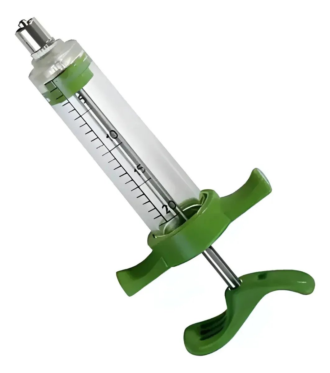 Seringa Alimenta Pássaros Filhotes 20ml Verde