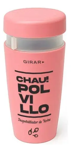 Espalhador de pó Yerba Mate Chau Powder Cliker Pink