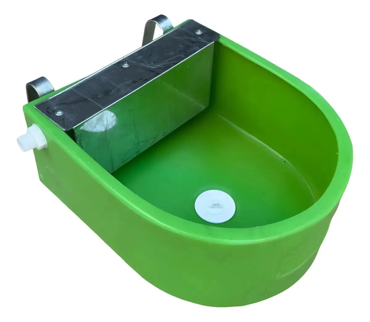 Bebedouro Nosso Quintal Automático de 10 L com Boia para Cavalos e Cães Grandes - Verde