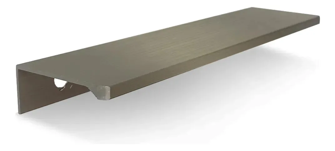Kit 19 Puxadore Slim Para Móveis Shop Móveis 12cm Inox Champanhe
