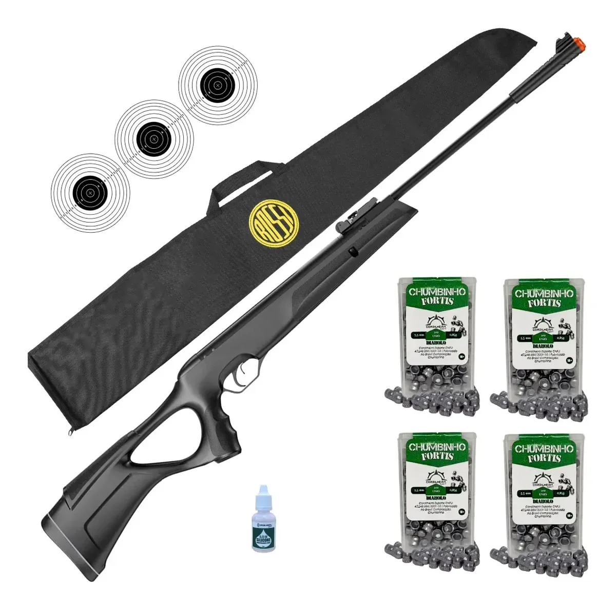 Espingarda De Pressão Fxr/ Artemis Nitro Gr800s Blade 5,5mm