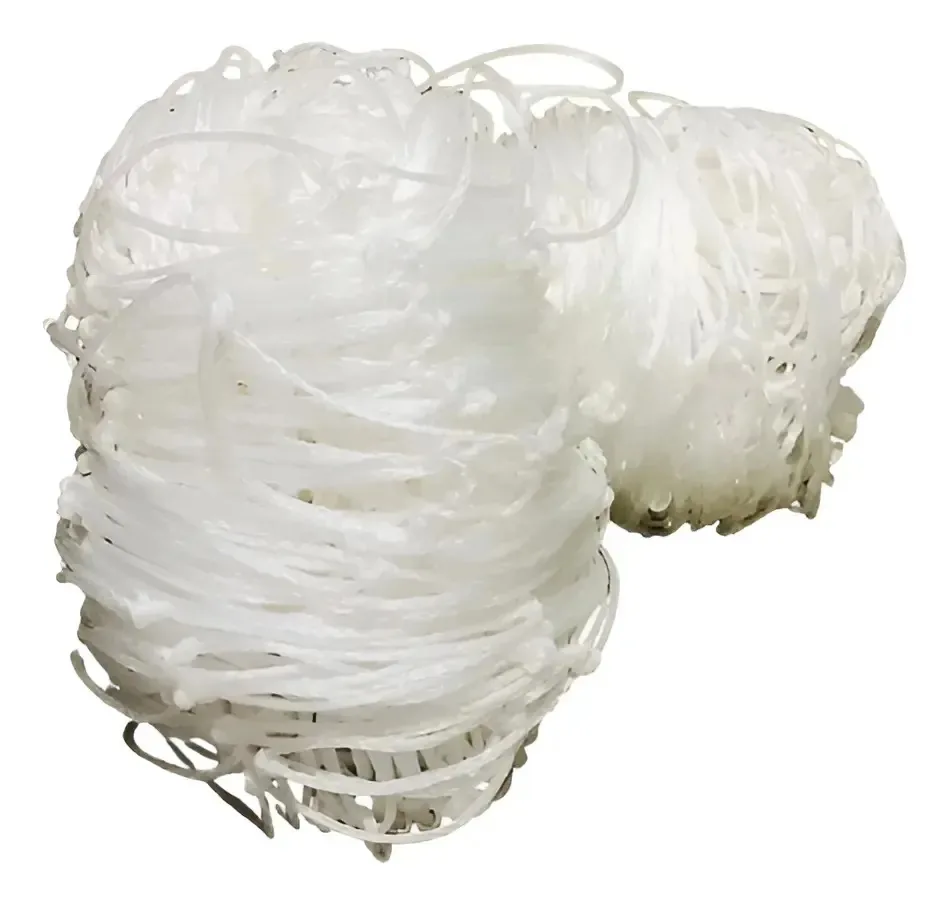 2 Redes De Proteção 2x2 M13cm Nylon Fio 2.5mm Branca