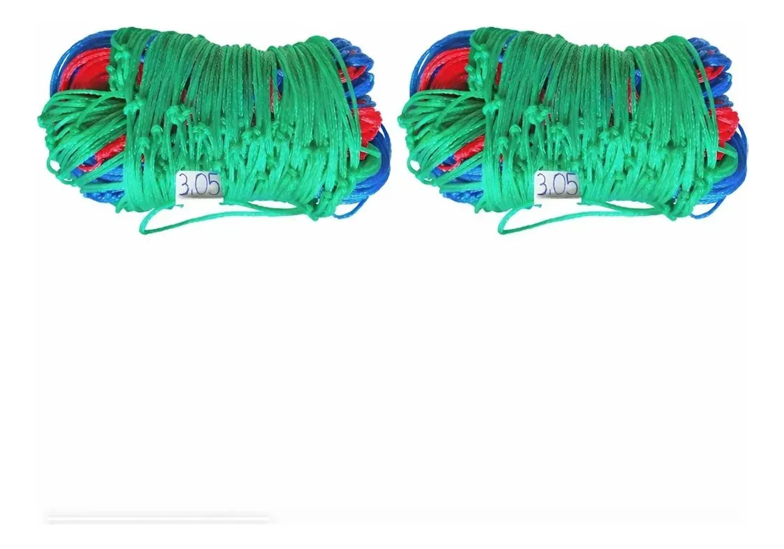 Kit 2 Rede De Proteção P/cama Elástica 3,05