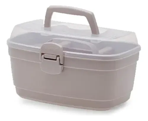 Caixa Maleta Multiuso Organizadora Manicure Maquiagem Box