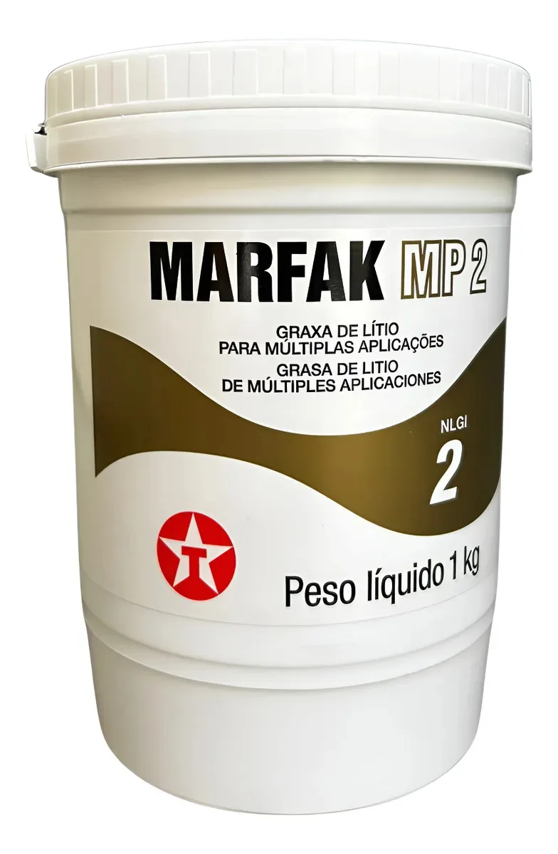 Graxa Texaco 1kg Linha Pesada Litio Cor Amarela