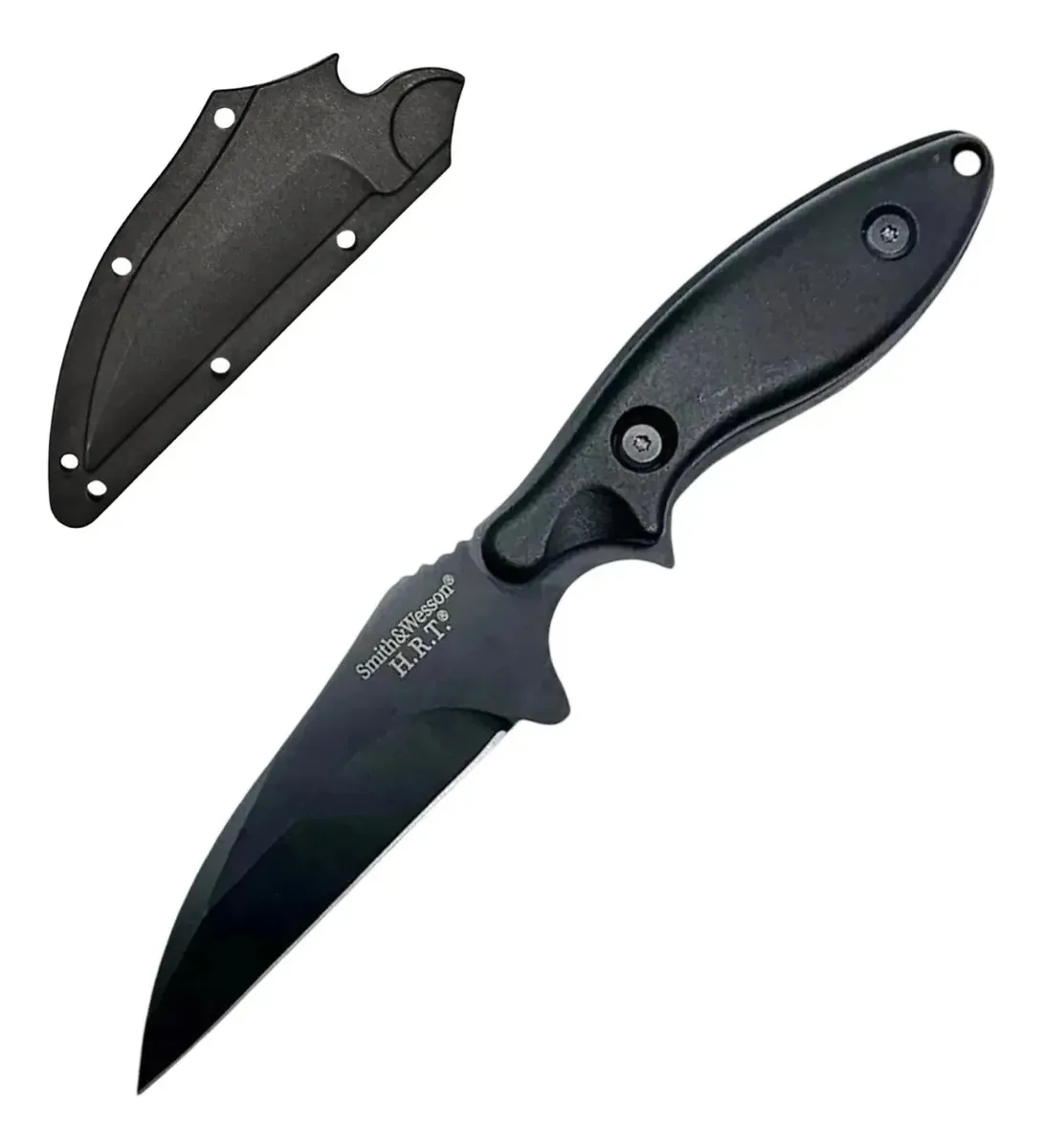 Faca Tática Smith & Wesson Tática Militar Com Lâmina Lisa E Estojo