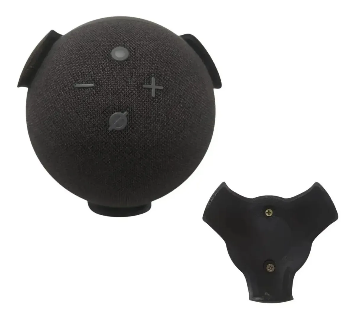 Suporte De Parede Para Alexa Echo Dot 4ª Geração Preto