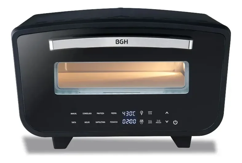 Forno elétrico digital Pizzero Bgh preto preto