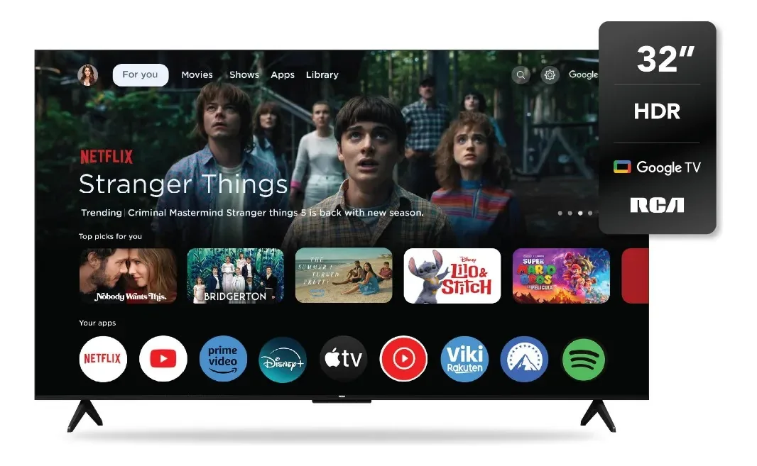 Google TV Rca 32 LED - C32gl100-f