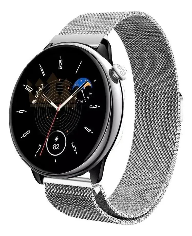 Pulseira para smartwatch Techking A2174 Prata