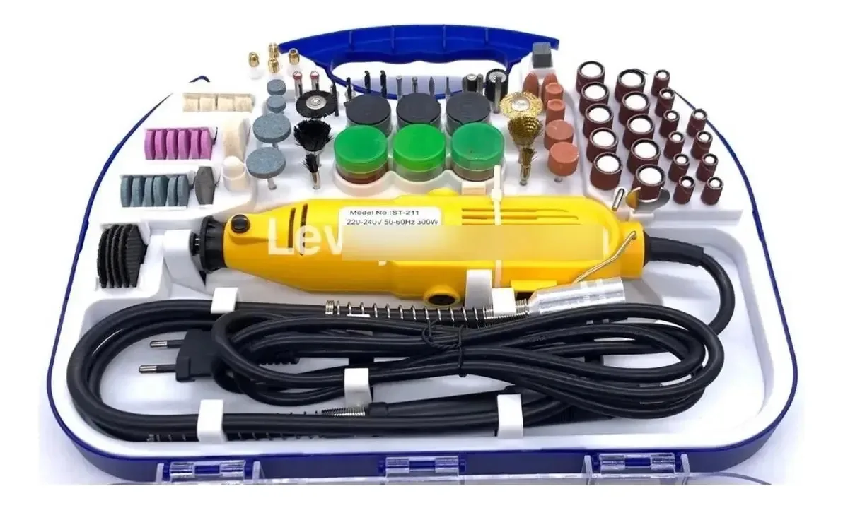 Kit Mini Retifica / Micro Retífica 163 Acessórios 300w Siga