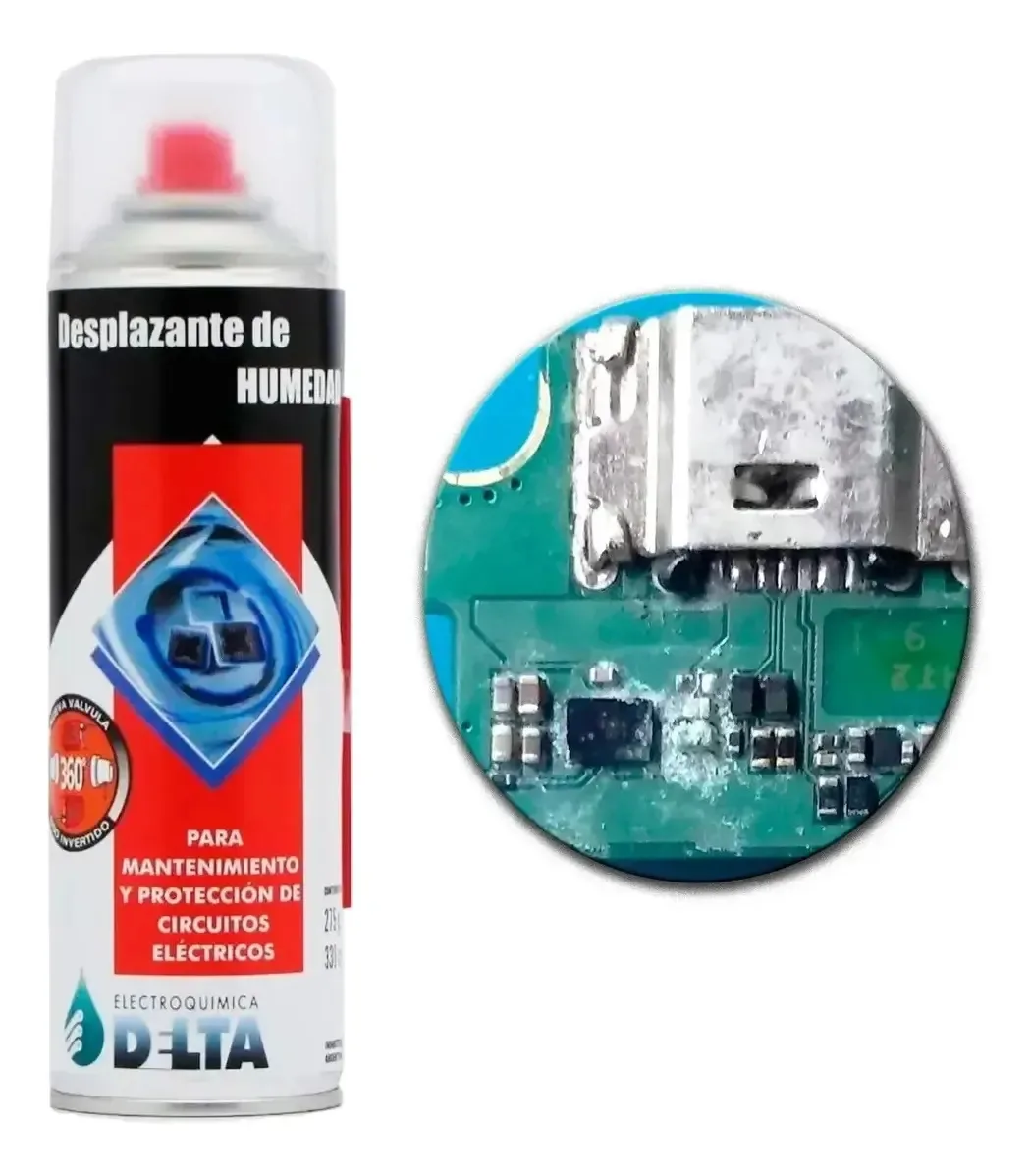 Deslocamento de umidade Delta 275g para circuitos e placas
