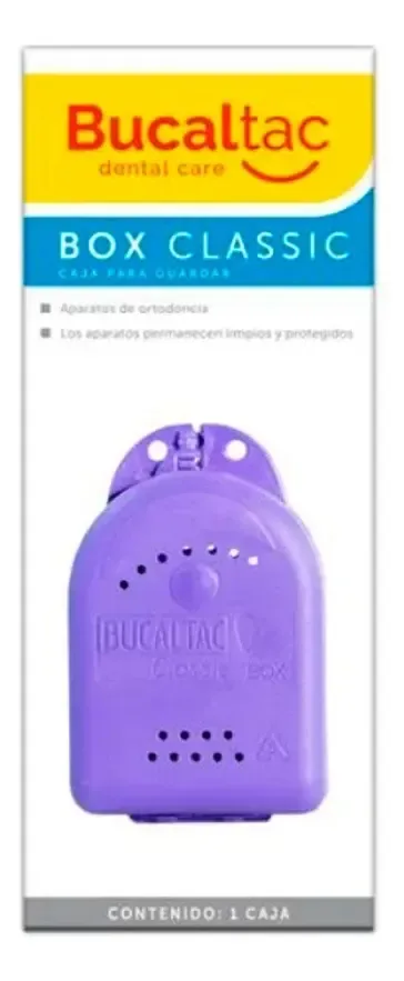 Caixa para alinhadores de aparelhos ortodônticos 1u Classic Oral Tac Undefined