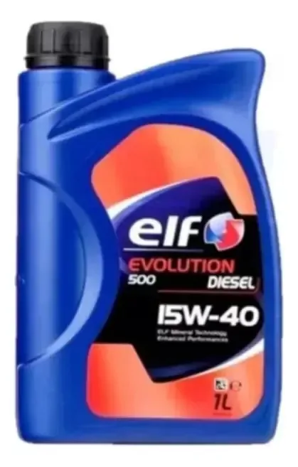 Óleo de motor Elf Evolution 500ts 15w40 1 litro
