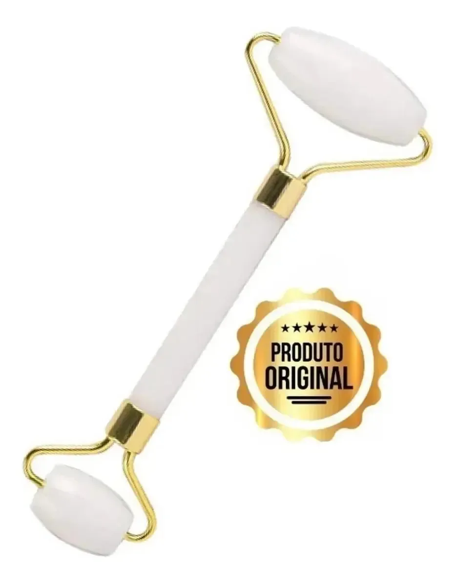 Massageador De Olhos Anti-rugas Rolo Facial Pedra De Jade