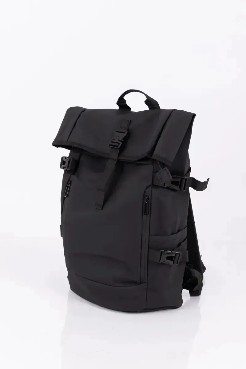 Mochila de viagem impermeável grande Tactica Porta Notebook - preta