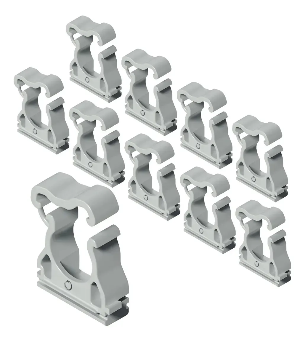 Braçadeira de fixação de tubo rígido Genrod PVC 20 Hdx