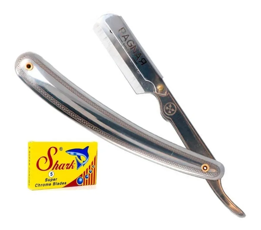 Lâmina de barbear prateada Ragnar 07161 com 5 lâminas