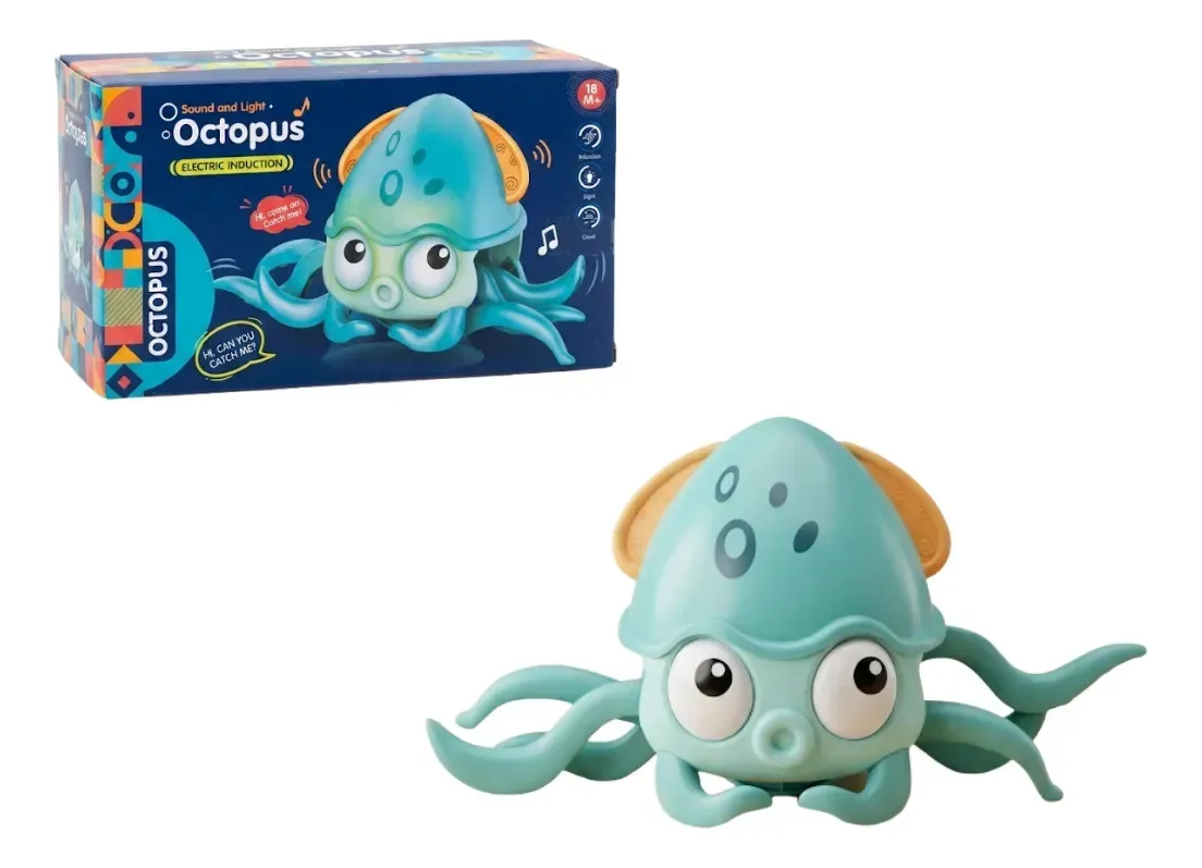 Brinquedo elétrico Squid With Obstacle Sensor
