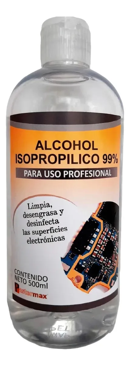 Álcool isopropílico Pastermax 1l Ais1 99% de pureza