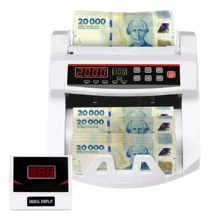 Máquina de contagem, máquina de contagem de dinheiro, detector falso