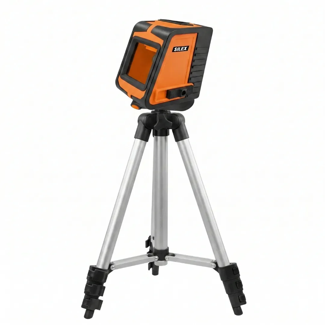 Silex Laser Level 30 metros, 2 linhas, autonivelamento com acessórios e tripé